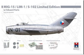 Hobby 2000 1/48 MiG-15/LIM-1/S-102 W/Eduard Parts Ltd Edition